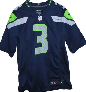 Nike Seattle Seahawks Football Jersey Russell Wilson #3 Mens Medium - Picture 1 of 3