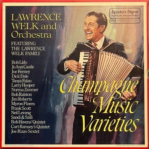 Lawrence Welk Champagne Music Vintage LP 6 Record Box Set Readers Digest RCA VGC - Picture 1 of 1