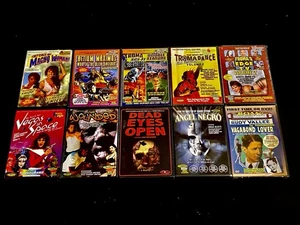NEW! 10 Troma DVD Lot! They Call Me Macho Woman, Star Worms II, More!!! - Bild 1 von 23