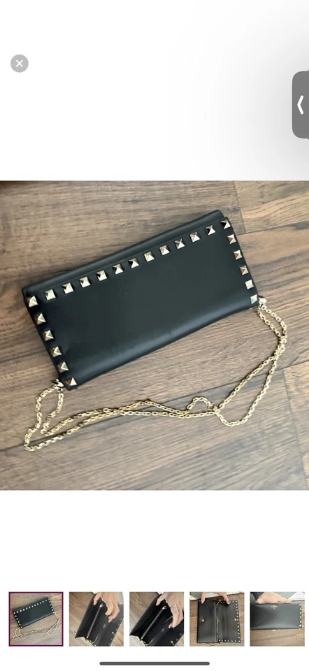 Valentino Rockstud Wallet On Chain (WOC) - Image 1 of 4
