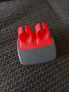 Gurkenschäler, Gurkenhobel, Gemüseschäler, rot, Edelstahl/Silikon, NEU - Bild 1 von 4