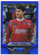 2016 Panini Certified NASCAR Racing Mirror Blue /50 #25 Landon Cassill