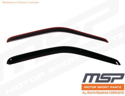 4 protectores de lluvia con visera de canal GMC Yukon 1992 1993 1994 1995 1996 1997-1999 Foto 1 de 4