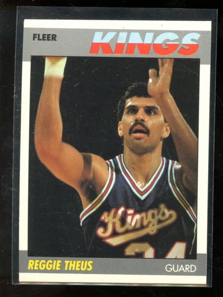 1987 FLEER #105 REGGIE THEUS KINGS MINT A01785 - Image 1 of 1