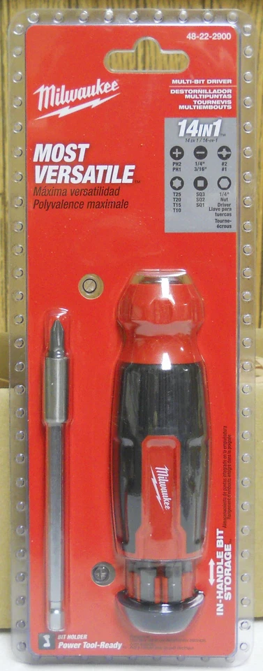 Milwaukee 48-22-2900 Most Versatile 14-In-1 Multi-Bit Driver - Image 1 of 1