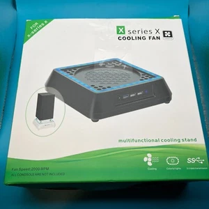Ventola di Raffreddamento per Xbox Series X Interfacce 3 USB 2000 Velocità Ventola e Illuminazione RGB - Foto 1 di 4