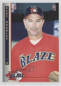 1999 Q Cards Bakersfield Blaze Bert Bradley #28
