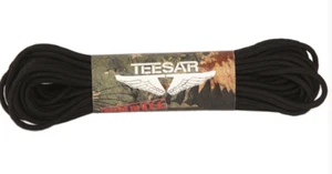 US Fallschirmleine 50FT Schwarz: US Fallschirmleine 50FT Schwarz – Vielseitig, - Bild 1 von 1