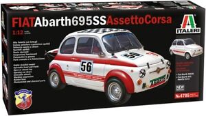 ITALERI Fiat Abarth 695SS Assetto Corsa 1:12 4705 NEW IN BOX