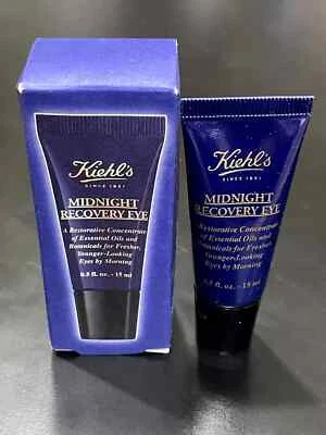New in Box! Kiehl's Midnight Recovery Eye Concentrate Younger Looking 0.5oz/15ml - Image 1 of 3