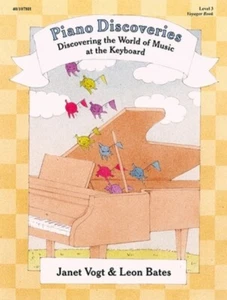 Piano Discoveries Piano Book 3 By Janet Vogt 1078H FREE SHIPPING - Picture 1 of 1