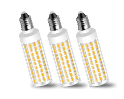 3pcs E11 LED bulb 7W 110~120V Dimmable 96-2835 Ceramics Ceiling Fan Light H - Image 1 of 4