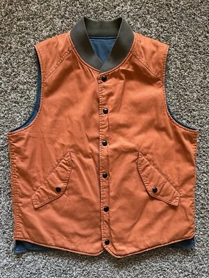 rrl double rl reversible vest medium - Image 1 of 3