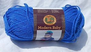 Lion Brand "Modern Baby" in Blue - New & Smoke Free Home - Picture 1 of 5