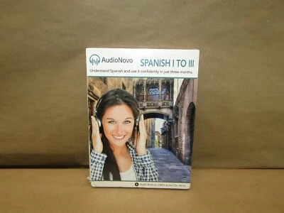AudioNovo Spanish 1 to 3, Learn Spanish the Quick & Easy Way to Advanced Speaker - Image 1 of 2