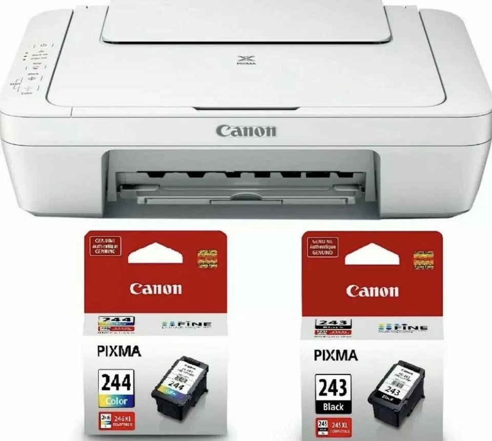 Canon Pixma MG2522 Wired All-in-One Inkjet Printer Scanner Copier Home/School/Of - Image 1 of 4