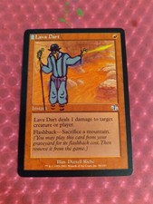 Mtg Altered Art Lava Dart Magic The Gathering