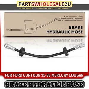 Rear Brake Hydraulic Hose for Ford Contour 1995-1996 Mercury Cougar 2001-2002 - Picture 1 of 8