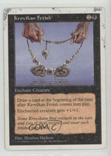 1997 Magic: The Gathering - Core Set: 5th Edition Krovikan Fetish 01dr