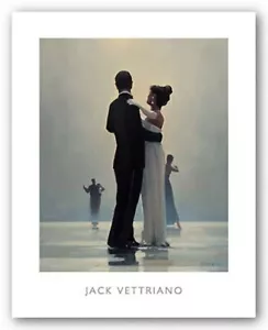 Dance Me To The End Of Love STAMPA ARTISTICA di Jack Vettriano immagine dimensioni 12" x 15" - Foto 1 di 1