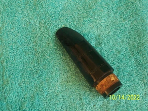 Vintage Bonacio Custombilt Bb Clarinet Med. mouthpiece 1930's used condition - Picture 1 of 5