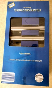 Türdrücker-Garnitur Langschild Edelstahl - Bild 1 von 2