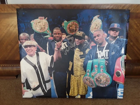 Floyd Mayweather Jr canvas print poster 24" X 21" Cover