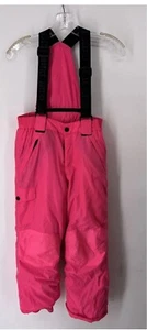Justice Girl's Snow Gear Pants, Hot Pink, Size 10, Snow Overalls  - Picture 1 of 6