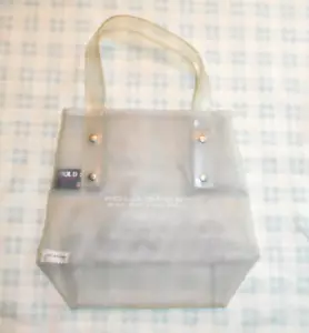 Vintage Polo Sport Ralph Lauren Einkaufstasche transparent Y2K - Bild 1 von 7