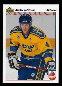 1991-92 Upper Deck Niklas Lidstrom Rookie #26 - Picture 1 of 2