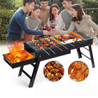 Outdoor Folding Barbecue BBQ Grill Yard Stainless Steel Grill Stove Shish Kebab