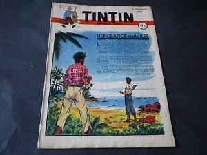JOURNAL DE TINTIN FRANÇAIS N°3 COUVERTURE HUSY - Picture 1 of 1