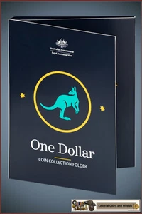 Royal Australian Mint One Dollar Coin Collection Folder - Picture 1 of 2