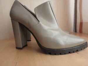Ankles/Hochfrontpumps grau Gr.38 v. Alba Moda - Bild 1 von 4