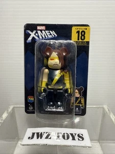 Bearbrick x Marvel X-Men Happy Lottery Cyclops (Age Of Apocalypse) 100% #18 -266 - Picture 1 of 8