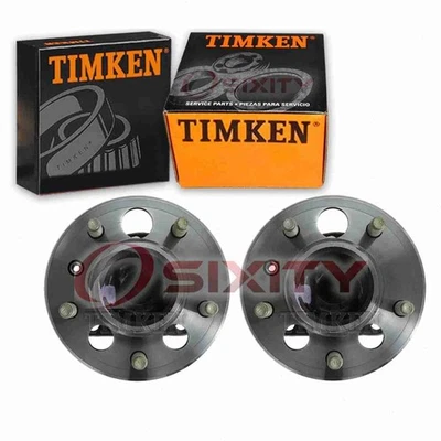 Conjunto de buje de cojinete de rueda trasera Timken de 2 piezas para Chevrolet Impala 2000-2013 no Foto 1 de 4