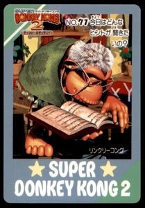 Super Konkey Kong 2 1996 Nintendo Bandai Wrinkly Kong Japón #71 - Imagen 1 de 2