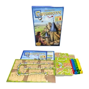 Carcassonne Brettspiel Z-Man Spiele 2016 komplett Der Fluss der Abt Erweiterung - Bild 1 von 8