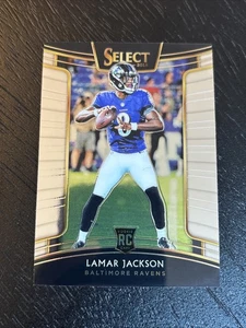 2018 LAMAR JACKSON SELECT ROOKIE #70 CONCOURSE RAVENS GRAFFI SUPERFICIALI - Foto 1 di 2