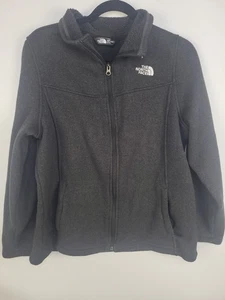 The North Face Damen Fleecejacke XL schwarz Full Zip Sherpa gefüttert Outdoor Mantel - Bild 1 von 7
