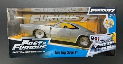  Dodge Charger R/T 1:24 Jada Diecast Fast Furious Película Dom's Nuevo  Foto 1 de 2