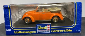 RARE Revell Volkswagen Convertible Orange 1:18 Scale Die-Cast No. 86-8947 NIB - Picture 1 of 9