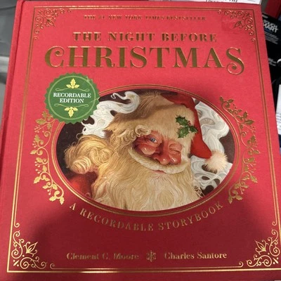 The Night Before Christmas Recordable Story Book Gorgeous Book - Image 1 of 4
