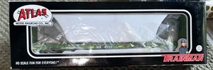 ATLAS Trainman HO RTR #20006456 Custom Bulkhead Flat Car Boise Cascade Preowned - Picture 1 of 6
