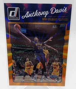2016-17 Panini Donruss - Anthony Davis #97 Orange Laser - Picture 1 of 2