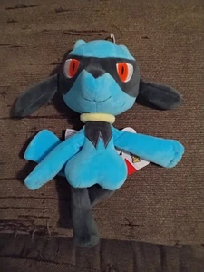Pokémon Riolu Plush 10" Jazwares 2022 Pokémon Soft Stuffed Animal Toy - Picture 1 of 1