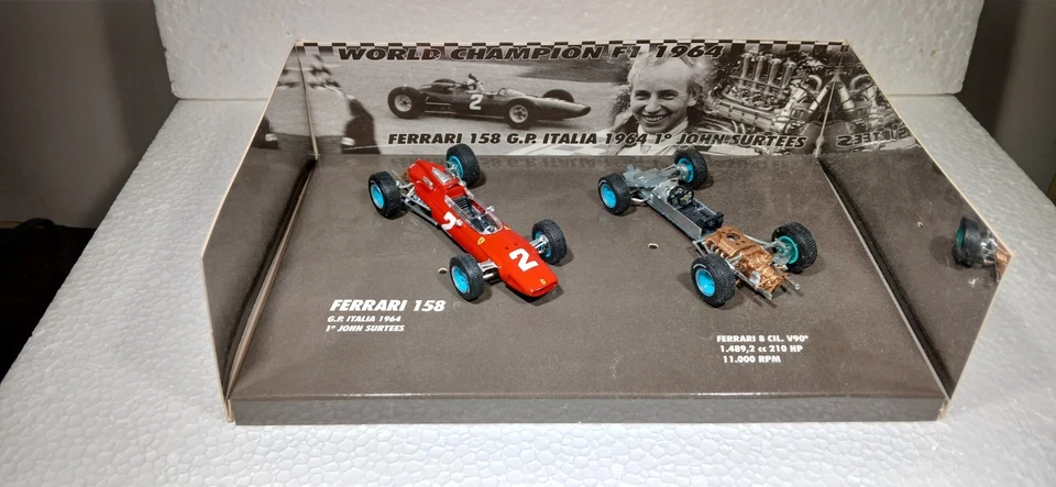 Ferrari 156 #2 John Surtees 1964 GP da Itália Brumm 1/43 - Imagem 1 de 2