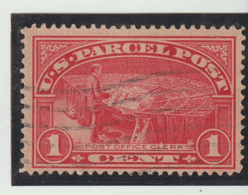 US  Scott #Q1 Used 1c, Parcel Post - Image 1 of 1