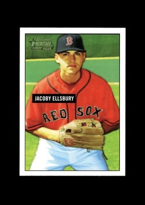 2005 Bowman Heritage: #337 Jacoby Ellsbury RC NM-MT OR BETTER - Image 1 of 2