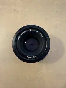 Minolta MD 50mm 1:2 Lens Made in Japan Camera Lens - Picture 1 of 6